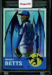 Mookie Betts [Rainbow Foil] #842 Baseball Cards 2021 Topps Project 70 Prices