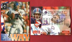 John Elway [Black Label Silver Die Cut] Football Cards 1995 Collector's Edge Prices