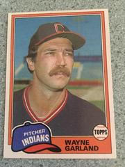Wayne Garland #511 Baseball Cards 1981 Topps Prices