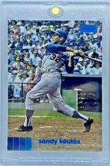 Sandy Koufax [Blue Foil] Baseball Cards 2020 Stadium Club Prices