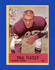 Paul Flatley #101 Football Cards 1967 Philadelphia Prices