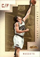 Raef LaFrentz #60 Basketball Cards 2001 Fleer Showcase Prices