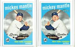Mickey Mantle #573 Baseball Cards 2009 Topps Heritage Prices