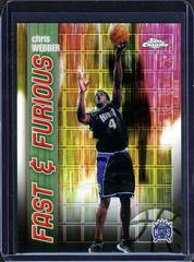Chris Webber [Refractor] #FF13 Basketball Cards 2001 Topps Chrome Fast & Furious Prices