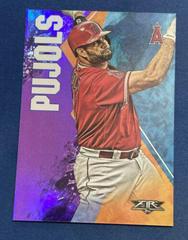 Albert Pujols [Purple] #9 Baseball Cards 2019 Topps Fire Prices