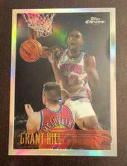 Grant Hill [Refractor] Basketball Cards 1996 Topps Chrome Prices