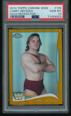 Larry Zbyszko [Gold] #105 Wrestling Cards 2014 Topps Chrome WWE Prices