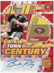 Brock Purdy [Red] #TC-70 Football Cards 2022 Panini Donruss Elite Turn of the Century Autographs Prices