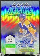 Marcel Dionne [Autograph] #LH-20 Hockey Cards 2021 Upper Deck Stature Legendary Heights Prices