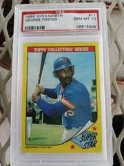 George Foster Baseball Cards 1986 Woolworth Prices