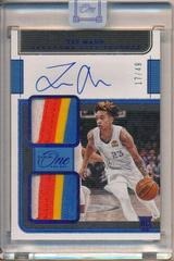 Tre Mann [Blue] Basketball Cards 2021 Panini One and One Rookie Dual Jersey Autographs Prices