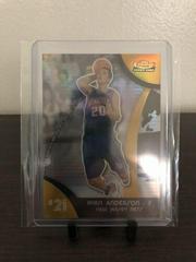 Ryan Anderson Black Refractor #121 Basketball Cards 2007 Finest Prices
