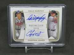 Dale Murphy, Chipper Jones #DAC-MJ Baseball Cards 2023 Topps Definitive Dual Autograph Collection Prices