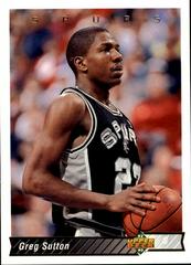 Greg Sutton Basketball Cards 1992 Upper Deck Prices
