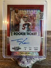 Trey Lance [Autograph Variation Red White Blue] #103 Football Cards 2021 Panini Contenders Optic Prices