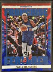 Paolo Banchero [Red Blue] #14 Basketball Cards 2023 Panini Donruss Franchise Features Prices