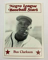 Buster Clarkson Baseball Cards 1986 Fritsch Negro League Baseball Stars Prices
