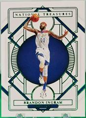 Brandon Ingram [Emerald] Basketball Cards 2020 Panini National Treasures Prices