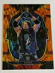 AJ Styles [Orange Flash] #248 Wrestling Cards 2023 Panini Select WWE Prices