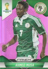 Ahmed Musa [Purple Prizm] #154 Soccer Cards 2014 Panini Prizm World Cup Prices