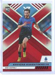 Khvicha Kvaratskhelia [Red] #118 Soccer Cards 2022 Panini Chronicles Serie A Prices
