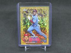 Bryce Harper [Mini Diamond Gold] #100 Baseball Cards 2023 Topps Gilded Collection Prices