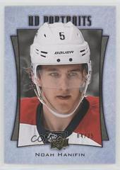 Noah Hanifin [Gold Foil] Hockey Cards 2016 Upper Deck UD Portraits Prices