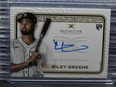 Riley Greene Baseball Cards 2023 Topps Definitive Autograph Collection Prices