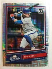 Bo Bichette [Vector] Baseball Cards 2020 Panini Donruss the Rookies Prices
