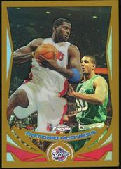Antonio McDyess [Gold Refractor] #112 Basketball Cards 2004 Topps Chrome Prices