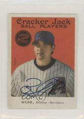 Brandon Webb [Mini Autograph] Baseball Cards 2004 Topps Cracker Jack Prices