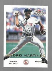 Pedro Martinez Baseball Cards 2001 Fleer Focus Prices