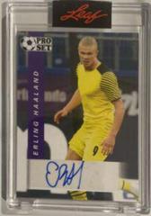 Erling Haaland [Purple] #PS-EH1 Soccer Cards 2022 Pro Set Autographs Prices