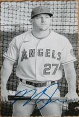 Mike Trout Baseball Cards 2023 Topps Heritage 1974 Deckle Edge Prices
