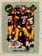 Mike Pritchard Football Cards 1991 Classic Prices