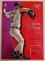 Justin Thompson [Essential Cred. Future] Baseball Cards 1998 Skybox EX 2001 Prices