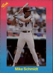 Mike Schmidt #48 Baseball Cards 1989 Classic Prices