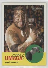 Umaga Wrestling Cards 2006 Topps Heritage II WWE Prices