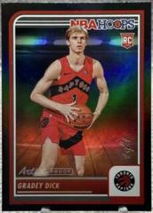 Gradey Dick [Artist Proof Black] #243 Basketball Cards 2023 Panini Hoops Prices