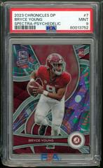 Bryce Young [Psychedelic] #7 Football Cards 2023 Panini Chronicles Draft Picks Spectra Prices