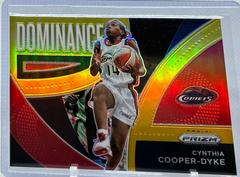 Cynthia Cooper Dyke [Gold] #1 Basketball Cards 2022 Panini Prizm WNBA Dominance Prices