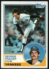 George Frazier Baseball Cards 1983 Topps Prices