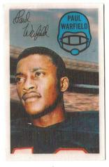 Paul Warfield Football Cards 1970 Kellogg's Prices