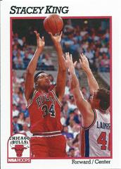 Stacey King #31 Basketball Cards 1991 Hoops Prices