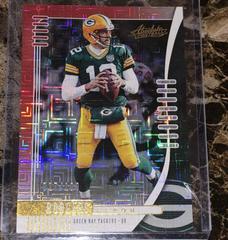 Aaron Rodgers [Spectrum Red] #70 Football Cards 2019 Panini Absolute Prices
