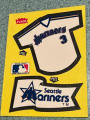 Mariners”Jersey, Pennant Sticker “ Baseball Cards 1985 Fleer Stickers Prices
