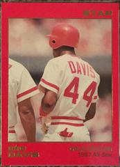 Eric Davis [1987 All Star] #105 Baseball Cards 1988 Star Gold Edition Prices