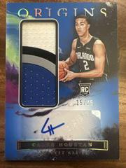 Caleb Houstan #RJA-CHS Basketball Cards 2022 Panini Origins Rookie Jersey Autographs Prices