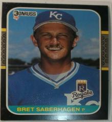 Bret Saberhagen #132 Baseball Cards 1987 Donruss Prices