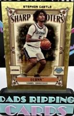 Stephon Castle [Superfractor] #SS-8 Basketball Cards 2023 Bowman Chrome University Sharp Shooters Prices